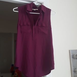 loft sleevless blouse